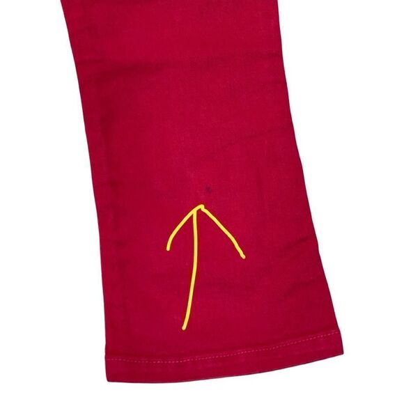 JOE'S JEANS "The Icon" Hot Pink Mid-Rise Skinny Jeans - Long - Size 29 - Picture 10 of 10